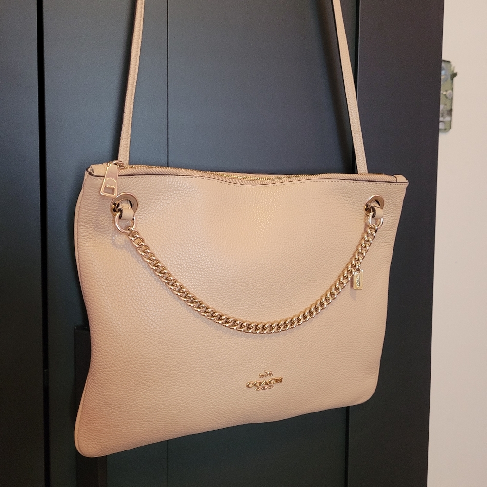 Coach gold chain Crossbody Bag